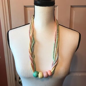 Pastel Bead Necklace
